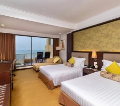 Двухместный номер Premium с видом на море (2 отдельные кровати) в Dusit Thani Pattaya