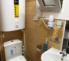 Трехместный гостевой домик "Романтика" 25 кв. м. в Архыз шале хаус