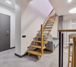 Апартаменты в двух уровнях вид на лес в Park House