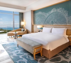 Двухместный номер Deluxe с видом на океан двуспальная кровать в Atlantis Sanya