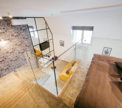 1-комнатные апартаменты студия в Loft-hotel