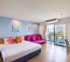 Двухместный номер Deluxe (балкон не гарантирован) двуспальная кровать в Best Bella Pattaya