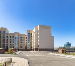 Апартаменты с красивым видом из окна в Квартира Promenade Expo