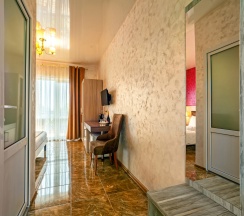 Двухместный номер (2 этаж) Делюкс с балконом 2 отдельные кровати в Eco Life