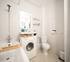 Апартаменты с красивым видом из окна в Апартаменты NEW Hygge House 15 минут от DME
