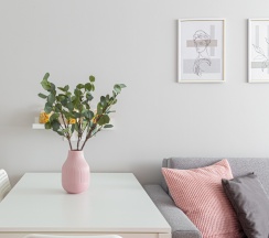 Апартаменты с видом на город 2 отдельные кровати в Апартаменты LITTE - Nordy Homes