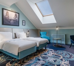 Улучшенный мансардный номер в Cosmos Selection Saint-Petersburg Nevsky Royal Hotel
