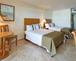 Двухместный номер Standard с видом на океан двуспальная кровать в The Palms Resort of Mazatlan