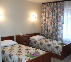Номер стандарт с 2 односпальными кроватями в Travel