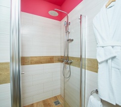 Номер стандарт с 1 двуспальной кроватью в AurA City Hotel