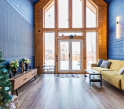 House 1 | Банный чан на территории в Берёзовая роща