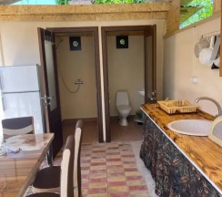 Четырёхместный семейный домик с собственным двором в Пуэбло Мохито