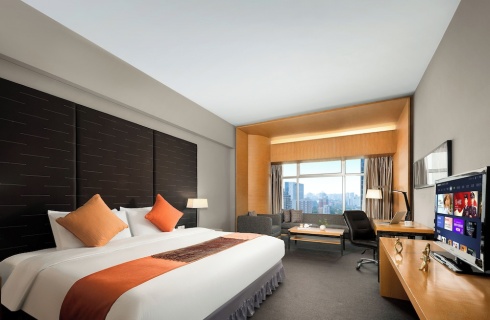 Китай, Тяньхэ: Отель Jianguo Hotel Guangzhou