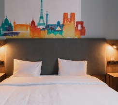 Двухкомнатный стандарт с видом на горы в Ays Design Hotel