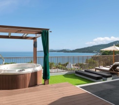 Двухместный номер Terrace Whirlpool двуспальная кровать в Hyatt Regency Phuket Resort