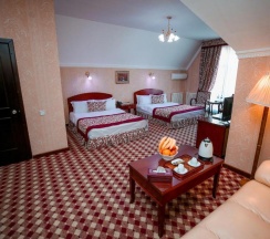 Двухместный номер Deluxe 2 отдельные кровати в Отель Asia Tashkent