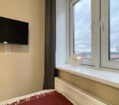 1-комнатные апартаменты студия с 2 односпальными кроватями в InHome24 (ИнХоум24) на улице Автозаводская 23 строение 120