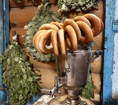 Русский дом-баня в Лесная сказка