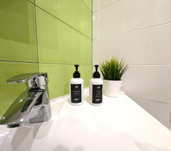 1-комнатные апартаменты люкс с 1 двуспальной кроватью в Sutki Life (Сутки Лайф) на 40 лет Победы 17А