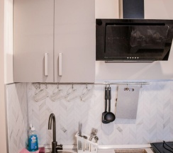 Двухместные апартаменты c 1 комнатой двуспальная кровать в Хостел на Фурье