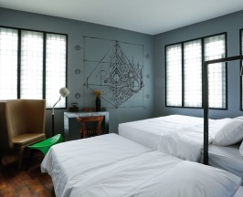 Семейный номер Deluxe в Bangkok Bed and Bike - Hostel