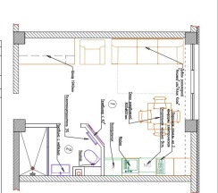 Апартаменты студия с видом на море (#50, 51, 76, 77, 132, 133) в Geo Apart