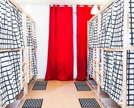 Кровать в общем номере (женский номер) в Отель на Электрозаводской
