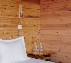 Двухкомнатный домик бунгало 002 в Villa Malina