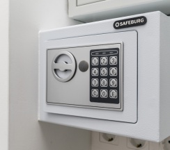 Двухместная студия Deluxe с балконом двуспальная кровать в Апартаменты Новая в Престижном ЖК Минск-Мир