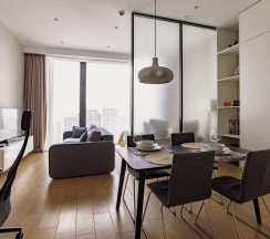 Апартаменты студия в Elite Apartments на проезде 1-й Красногвардейский 22с1