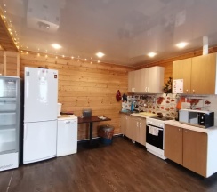 Коттедж с красивым видом из окна в Удачный