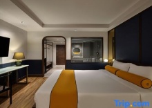 Двухместный номер Deluxe с красивым видом из окна двуспальная кровать в Graph Hotels Bangkok