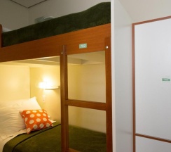Кровать в общем номере (женский номер) в Brazilodge All Suites Hostel
