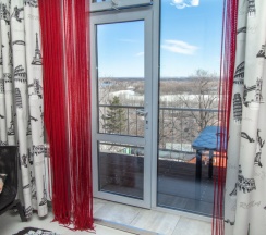Двухместная студия с террасой в Green home