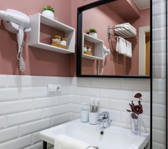 Квартира в Апартаменты на 9.3 Rose Studio ул. Гаврилова, 4