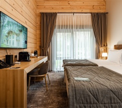 Номер Классик с двумя раздельными кроватями в Grand Chalet Altay