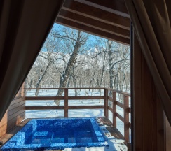 Номер в Kamchatka forest lodge