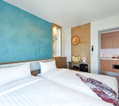 Двухместный номер Deluxe Premier 2 отдельные кровати в Centre Point Prime Hotel Pattaya