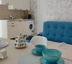 Четырёхместный номер Standard с балконом и с видом на город в Кунак