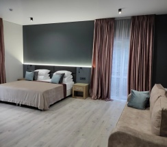 Номер Superior с балконом и с видом на горы в Эльбер