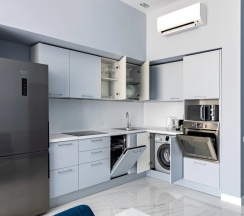 Апартаменты Premium с 2 комнатами с видом на море в Комплекс апартаментов "Apartments Premium" (второй корпус)