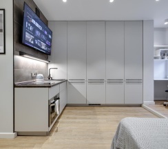 Апартаменты-студия, 26 м², 4 этаж в Happy People