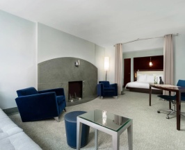Двухместный люкс Alcove с видом на город двуспальная кровать в Royalton New York