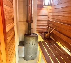 Дом на воде «Eva» с сауной в IstraCot&SPA