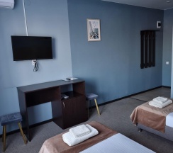 Номер стандарт семейный с 1 двуспальной кроватью в Leto Place