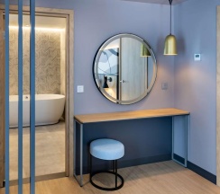 Номер люкс с 1 двуспальной кроватью в Radisson Hotel Gorizont Rostov-on-Don