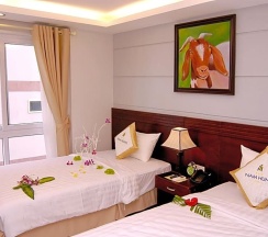 Двухместный номер Deluxe 2 отдельные кровати в Nam Hung Hotel