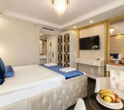 Одноместный номер Deluxe с видом на город двуспальная кровать в Les Lion Luxury Spa