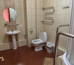 Кровать в 2-местном общем номере в Полосухинский