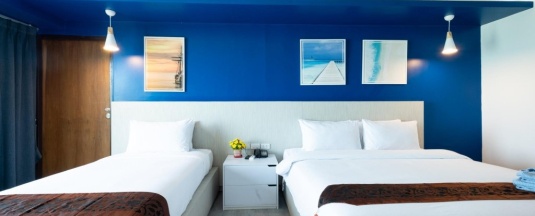 Номер Deluxe рядом с пляжем в Royal Phala Cliff Beach Resort and Spa